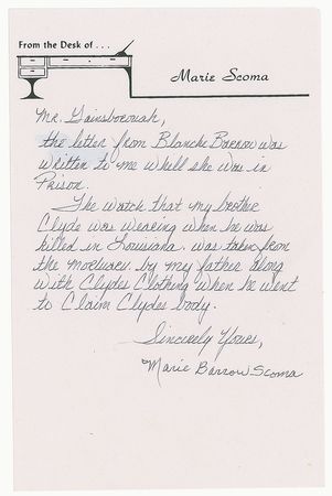 Lot #1014 Clyde Barrow's Bulova Wristwatch Worn at His Death - Image 5