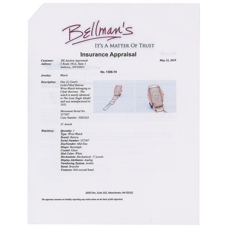 Lot #1014 Clyde Barrow's Bulova Wristwatch Worn at His Death - Image 10