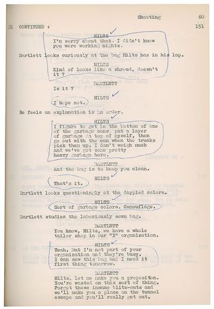 Lot #1081 Steve McQueen's Annotated Script for The Great Escape - Image 1