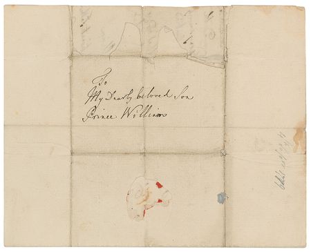 Lot #1050  King George III Autograph Letter Signed - Image 2