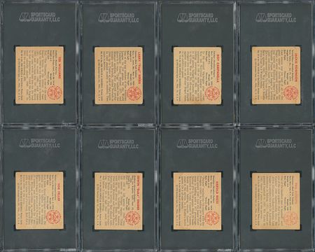 Lot #8039  1950 Bowman Complete Set (252) with (8) SGC Graded - Image 2