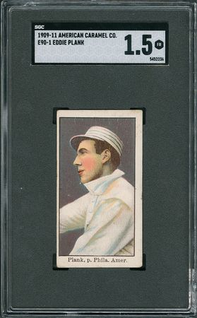 Lot #8013  1909-11 E90-1 American Caramel Eddie