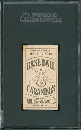 Lot #8013  1909-11 E90-1 American Caramel Eddie Plank - SGC FAIR 1.5 - Image 2