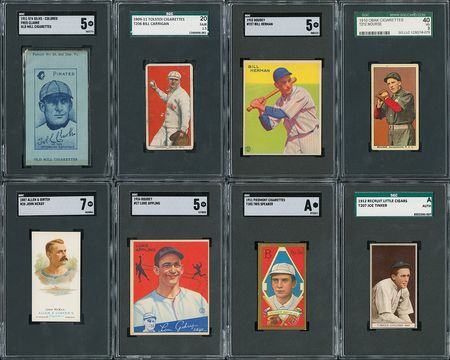Lot #8017  1910-1930s Early Pre War Baseball SGC Graded Lot (16) - Image 2