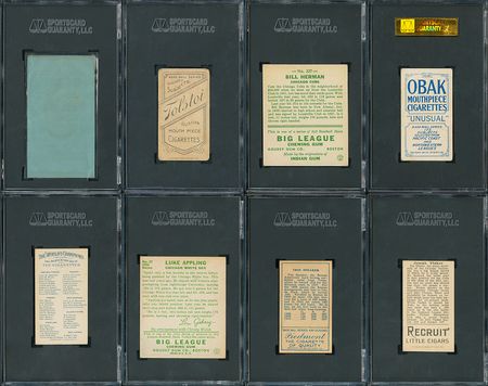 Lot #8017  1910-1930s Early Pre War Baseball SGC Graded Lot (16) - Image 4