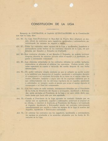 Lot #8161 Roy Campanella 1940 Puerto Rico Winter League Signed Player Contract - Image 3