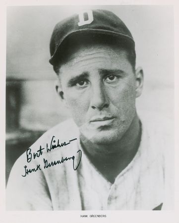 Lot #738 Hank Greenberg - Image 1