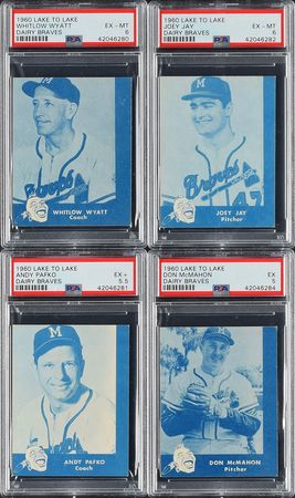 Lot #8082  1960 Lake to Lake HIGH GRADE PSA Graded Collection (10) - Image 3