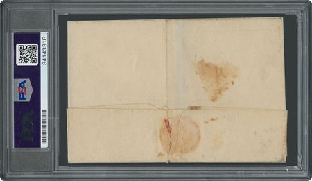Lot #8406 Thomas Jefferson Signed Free Frank - Image 3