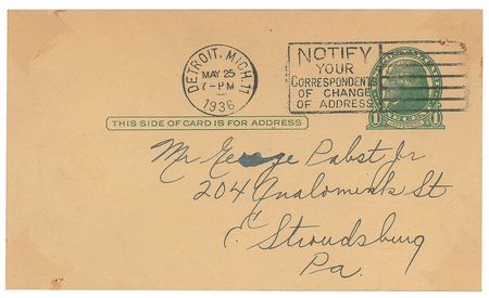 Lot #8238 Harry Heilmann Signature - Image 2