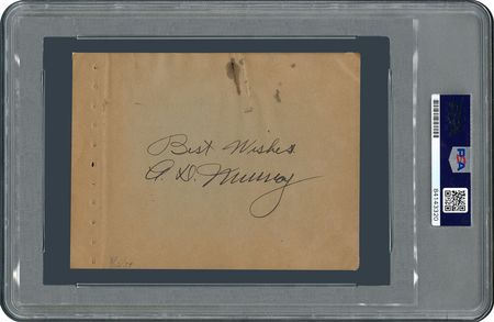 Lot #8304 Cy Young Signature - Image 2