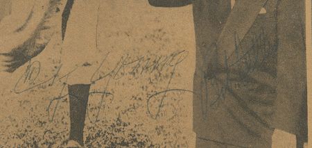 Lot #8307 Cy Young and Bob Feller - Image 2