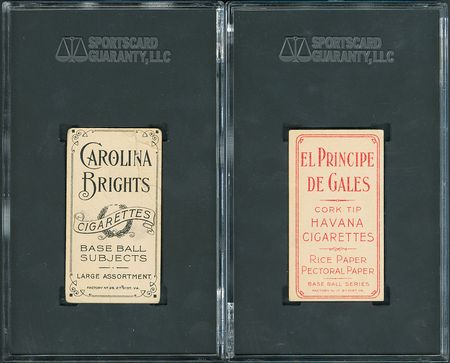 Lot #8011  T206 SGC Graded Back Variation Lot (11) - Image 4