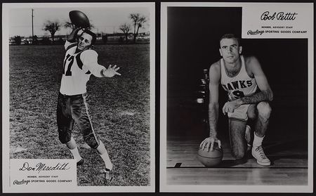 Lot #1100  1950s-1960s Rawlings Advisory Staff High Grade Photos - Image 1