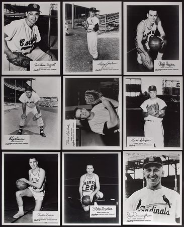 Lot #1100  1950s-1960s Rawlings Advisory Staff High Grade Photos - Image 2