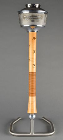 Lot #8394  Calgary 1988 Winter Olympics Torch - Image 2