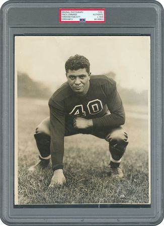 Lot #8353 Vince Lombardi Group of (3) Photographs - Image 1