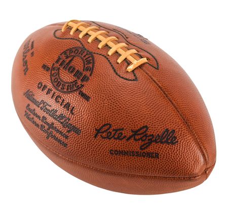 Lot #8373  NFL 1965 Championship 'Last Score' Game-used Football - Image 1