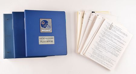 Lot #8347 Mike Ditka Dallas Cowboys and Chicago Bears Playbook Collection - Image 2