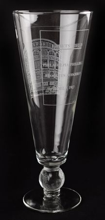 Lot #8319  Ebbets Field Commemorative Drinking Glass - Image 3