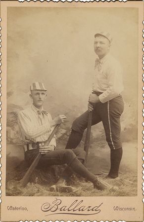 Lot #8007  19th Century Baseball High Grade Cabinet Card - Image 1