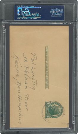 Lot #8305 Cy Young Signed Photograph - Image 2