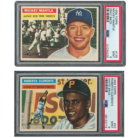 Lot #8069  1956 Topps Master Set (354) in MINT condition - Current #2 PSA Set Registry (9.44 set rating) - Image 1