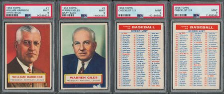 Lot #8069  1956 Topps Master Set (354) in MINT condition - Current #2 PSA Set Registry (9.44 set rating) - Image 5