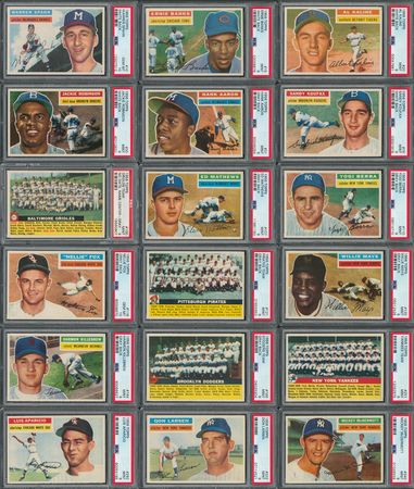 Lot #8069  1956 Topps Master Set (354) in MINT condition - Current #2 PSA Set Registry (9.44 set rating) - Image 6