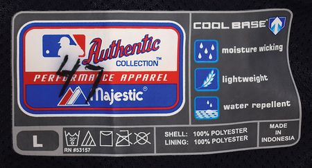 Lot #8330 Tom Glavine's Game-Worn 2008 Atlanta Braves Cool Base Jacket - Image 2