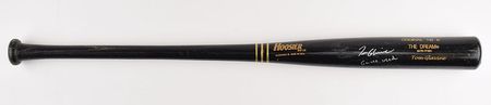 Lot #8327 Tom Glavine's Signed Game-Used Baseball Bat - Image 1