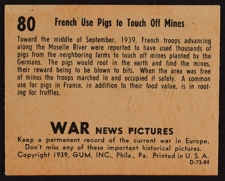 Lot #8313  1939 War News Pictures Window Display with Card - Image 3