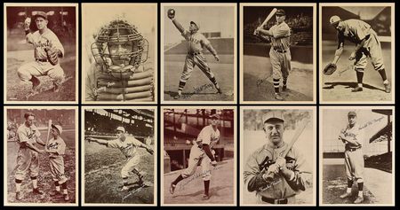 Lot #8026  1936 R311 National Chicle Baseball Glossy Premiums Complete Set (27) with Seven PSA Graded - Image 3