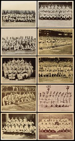 Lot #8026  1936 R311 National Chicle Baseball Glossy Premiums Complete Set (27) with Seven PSA Graded - Image 4
