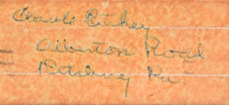 Lot #8275  Pittsburgh Pirates 19th and 20th Century Autograph Collection of (26) - Image 2
