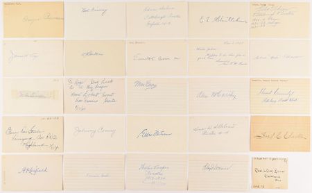Lot #8275  Pittsburgh Pirates 19th and 20th Century Autograph Collection of (26) - Image 5