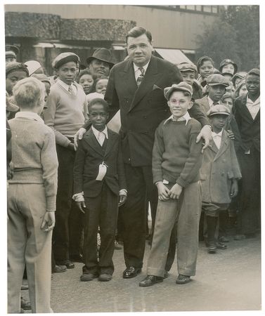 Lot #8323 Babe Ruth Pair of Original Press Photographs - Image 2