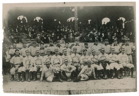 Lot #8310  1903 World Series Third Generation Photograph - Image 1