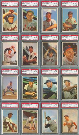 Lot #8053  1953 Bowman Color Complete Set (160) with (70) PSA Graded - Image 3