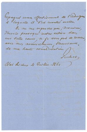 Lot #180 French Politicians Signed Photograph - Image 2