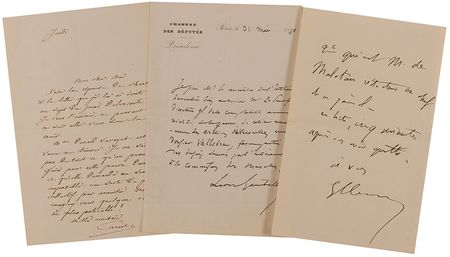 Lot #180 French Politicians Signed Photograph - Image 4