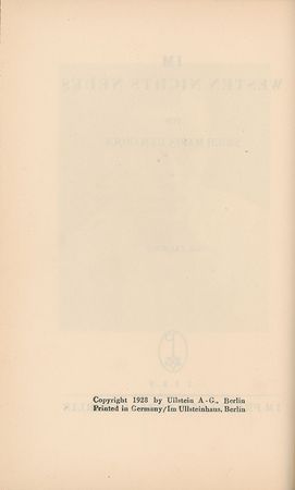 Lot #516 Erich Maria Remarque: Rare signed German edition of All Quiet on the Western Front - Image 4
