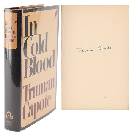 Lot #472 Truman Capote: Signed first edition of Capote's true crime classic - Image 1