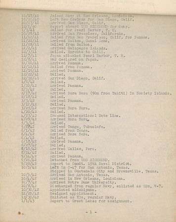Lot #295 Pacific Theater: An American sailor's Pacific Theater scrapbook - Image 2