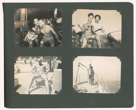 Lot #295 Pacific Theater: An American sailor's Pacific Theater scrapbook - Image 6