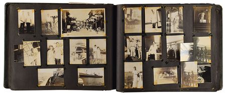 Lot #295 Pacific Theater: An American sailor's Pacific Theater scrapbook - Image 11