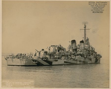 Lot #295 Pacific Theater: An American sailor's Pacific Theater scrapbook - Image 13
