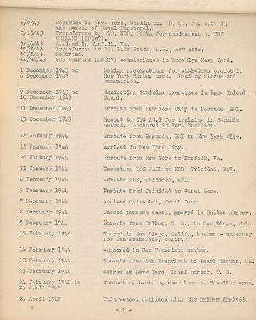 Lot #295 Pacific Theater: An American sailor's Pacific Theater scrapbook - Image 16
