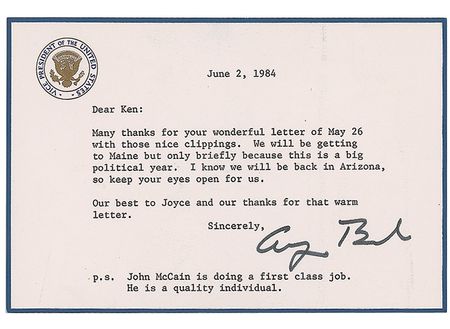 Lot #48 George Bush: 
