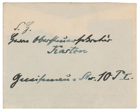 Lot #185 Paul von Hindenburg - Image 2